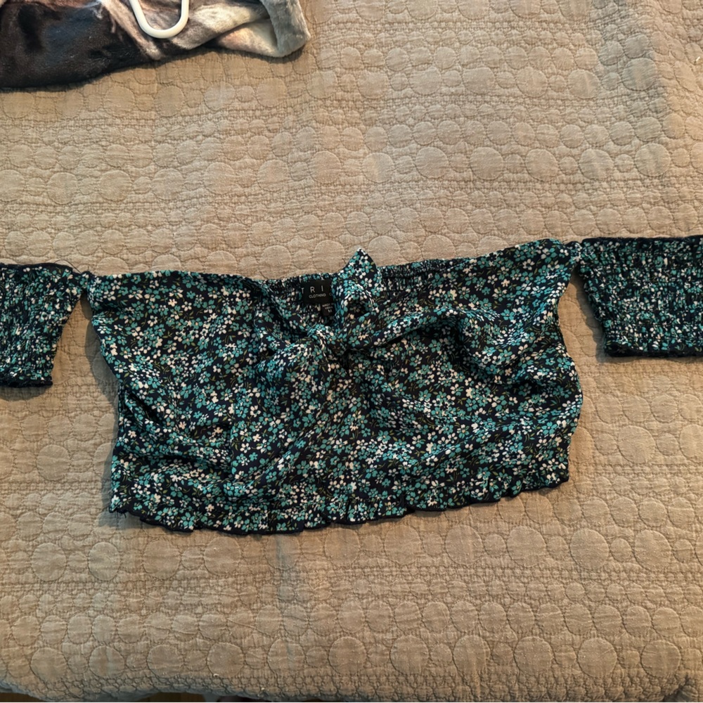 Floral Crop Top